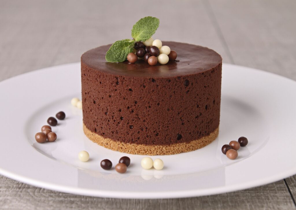 mousse de chocolate